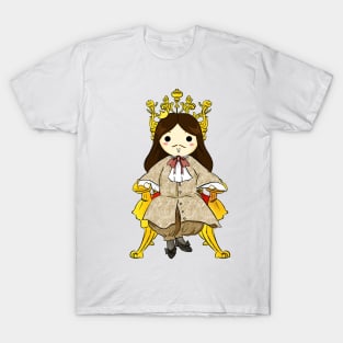 Chibi Louis on the Golden Throne T-Shirt